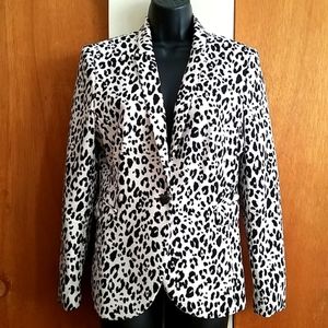 Leopard blazer